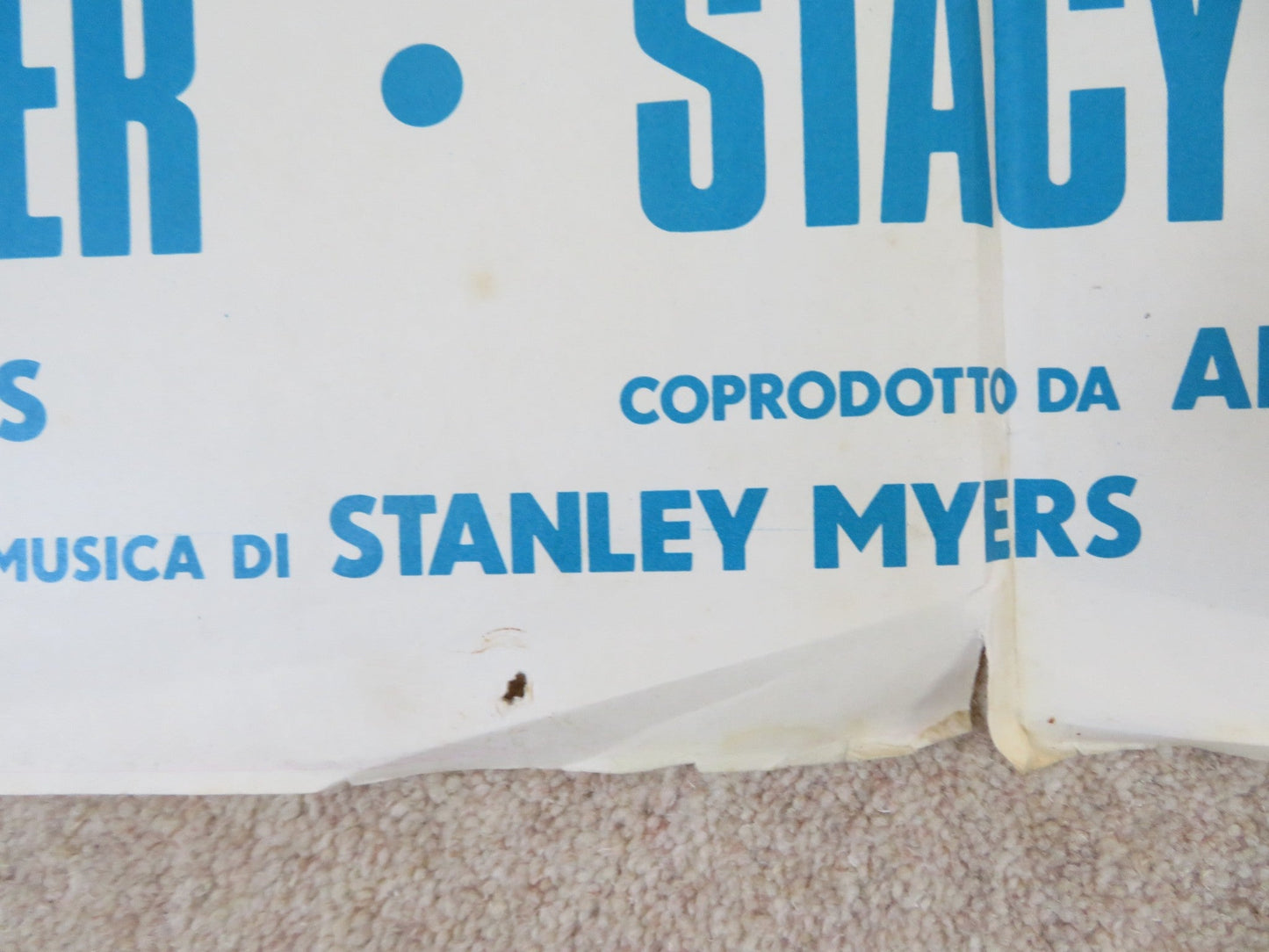 CONDUCT UNBECOMING ITALIAN 2 FOGLIO POSTER MICHAEL YORK R. ATTENBOROUGH 1975 Rendezvous Cinema Movie posters