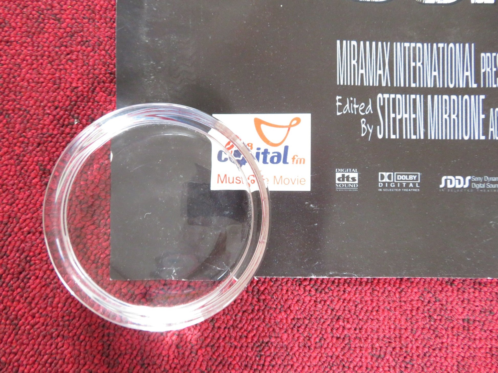 CONFESSIONS ON A DANGEROUS MIND UK QUAD ROLLED POSTER ROCKWELL DICK CLARK 2002 Rendezvous Cinema Movie posters