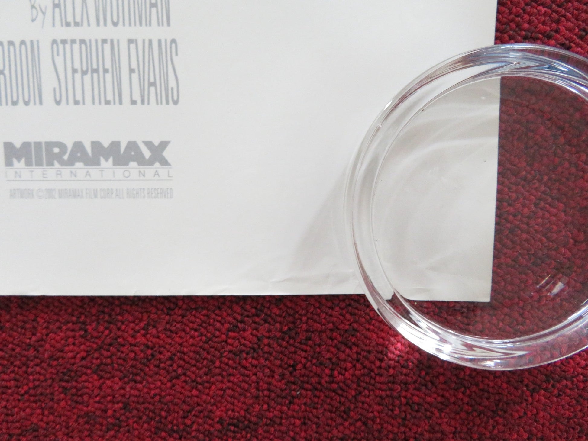 CONFESSIONS ON A DANGEROUS MIND UK QUAD ROLLED POSTER ROCKWELL DICK CLARK 2002 Rendezvous Cinema Movie posters