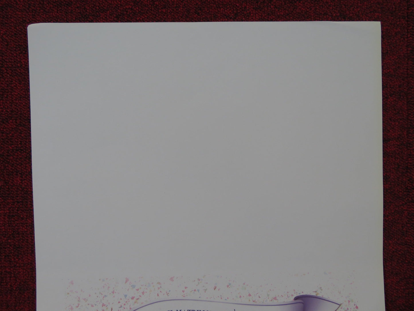 CONFETTI ITALIAN LOCANDINA POSTER MARTIN FREEMAN OLIVIA COLMAN 2006 Rendezvous Cinema Movie posters