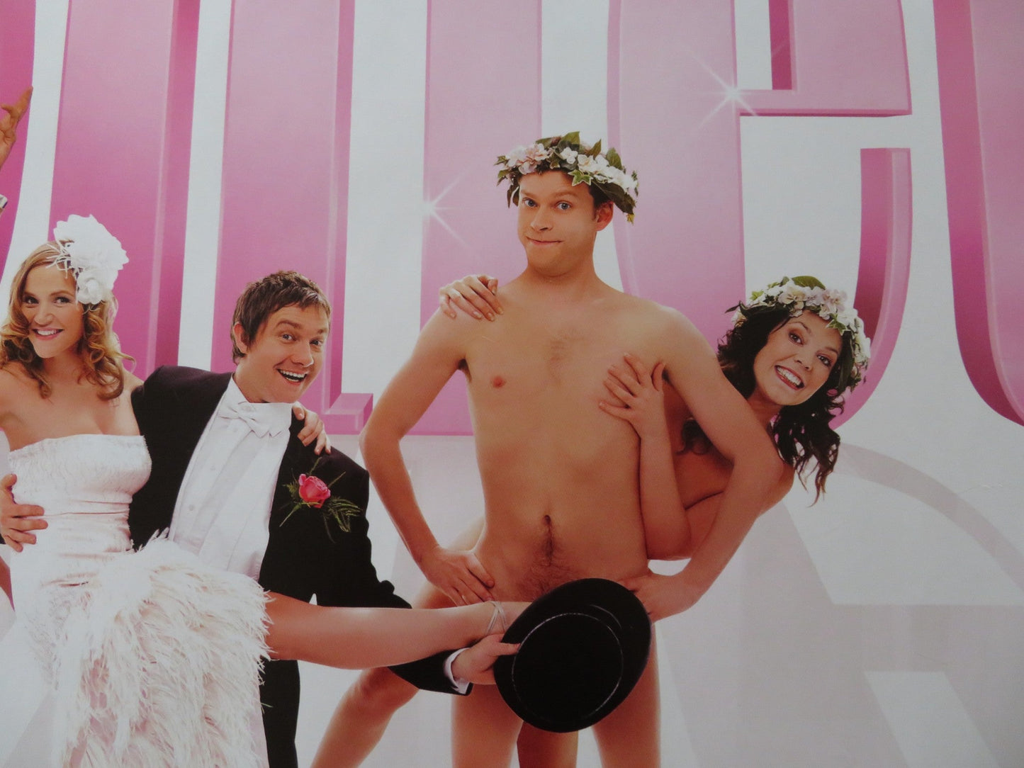 CONFETTI UK QUAD (30"x 40") ROLLED POSTER MARTIN FREEMAN ROBERT WEBB 2006 Rendezvous Cinema Movie posters