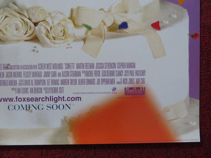 CONFETTI US ONE SHEET ROLLED POSTER MARTIN FREEMAN STEPEHN MANGAN 2006 Movie posters