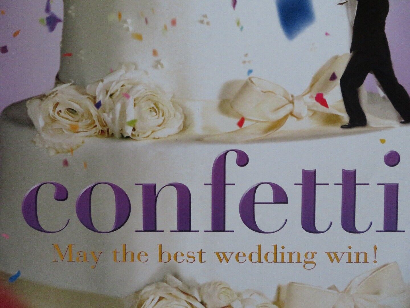 CONFETTI US ONE SHEET ROLLED POSTER MARTIN FREEMAN STEPEHN MANGAN 2006 Movie posters