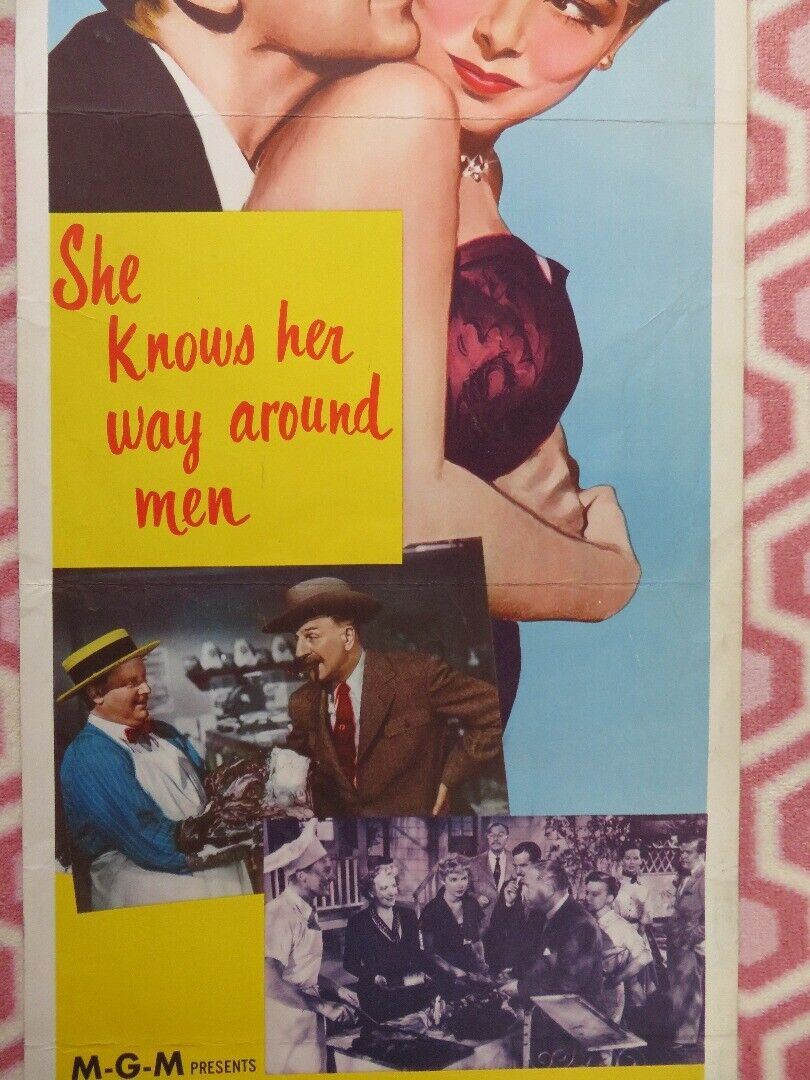 CONFIDENTIALLY CONNIE US INSERT (14"x 36") POSTER VAN JOHNSON JANET LEIGH 1953 - Rendezvous Cinema