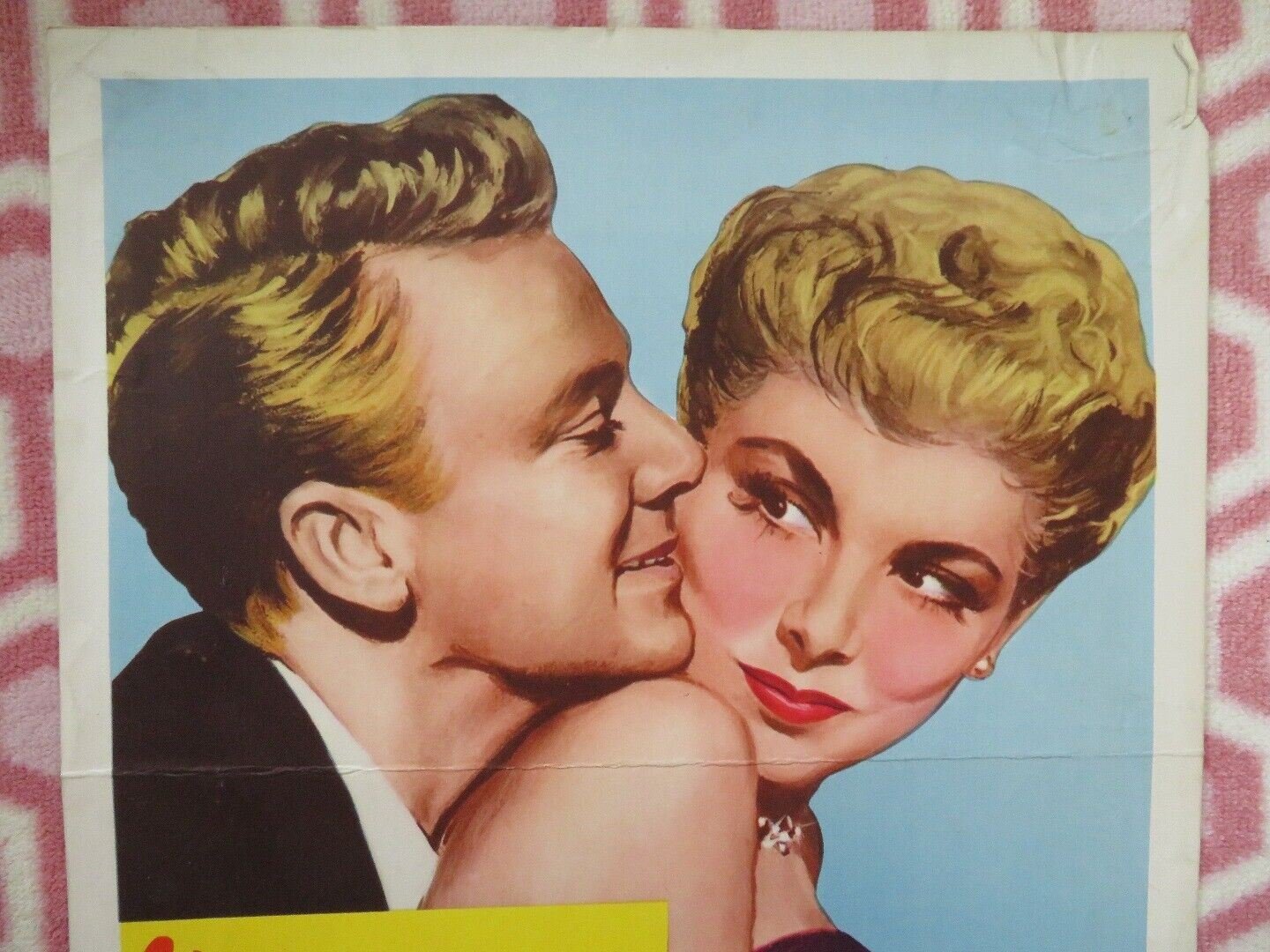 CONFIDENTIALLY CONNIE US INSERT (14"x 36") POSTER VAN JOHNSON JANET LEIGH 1953 - Rendezvous Cinema