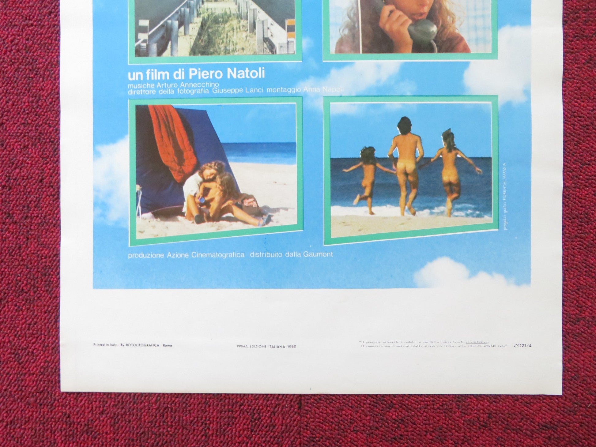 CON..FUSIONE / CON.. FUSION - B ITALIAN LOCANDINA POSTER CARLOTTA NATOLI 1980 Rendezvous Cinema Movie posters