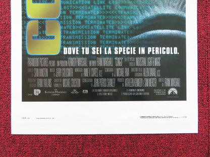 CONGO ITALIAN LOCANDINA POSTER LAURA LINNEY TIM CURRY 1995 Rendezvous Cinema Movie posters
