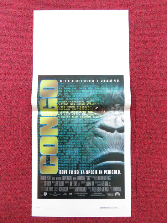 CONGO ITALIAN LOCANDINA POSTER LAURA LINNEY TIM CURRY 1995 Rendezvous Cinema Movie posters