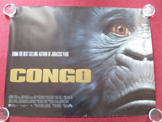 CONGO UK QUAD (30"x 40") ROLLED POSTER LAURA LINNEY DYLAN WALSH 1995 Rendezvous Cinema Movie posters