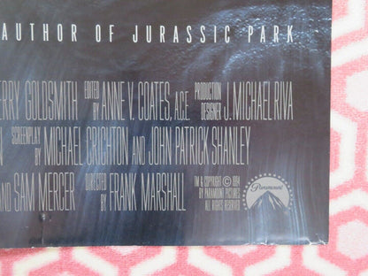 CONGO US ONE SHEET POSTER LAURA LINNEY DYLAN WALSH 1995 Movie posters