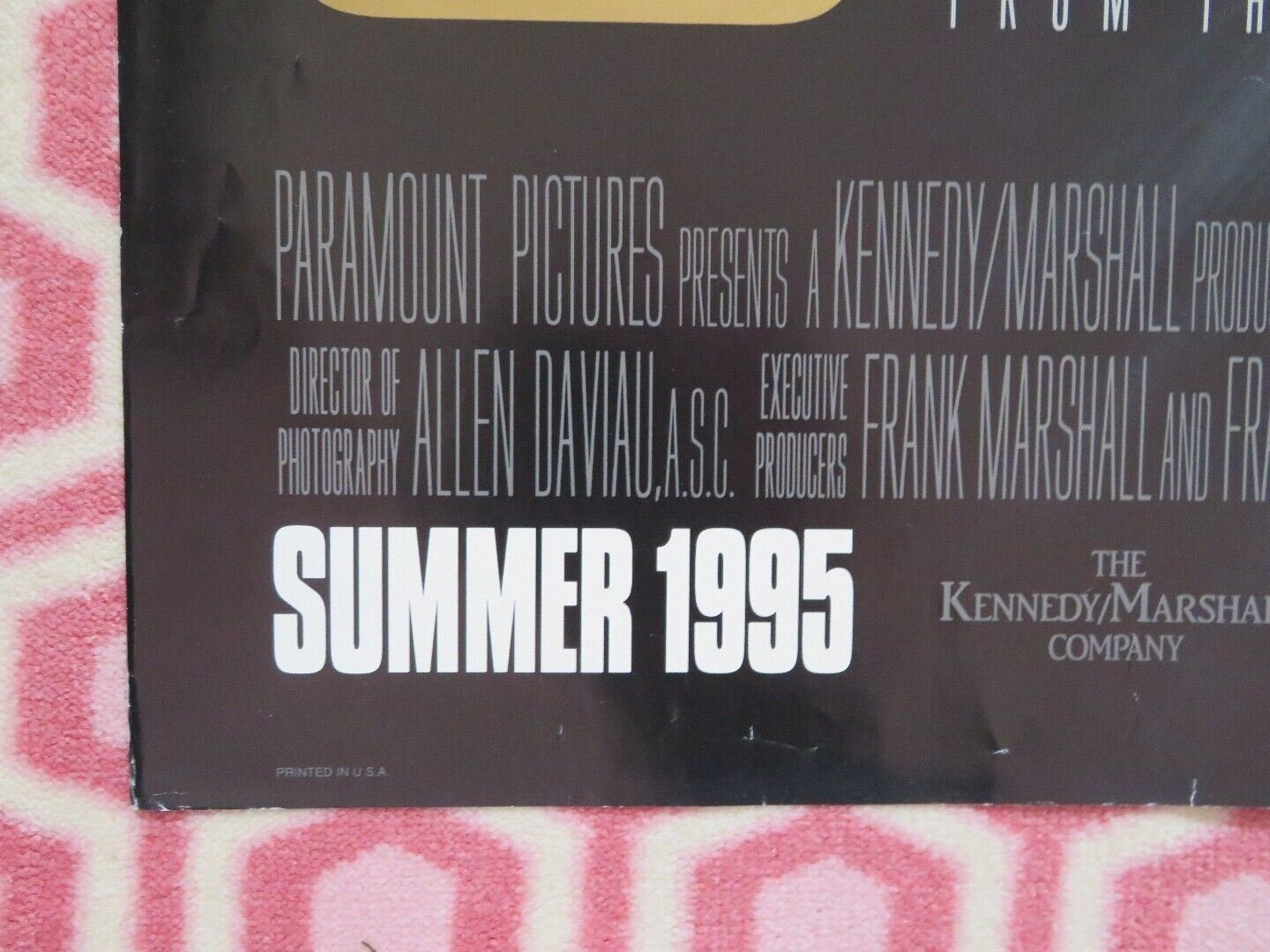 CONGO US ONE SHEET POSTER LAURA LINNEY DYLAN WALSH 1995 Movie posters