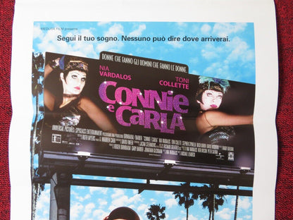 CONNIE AND CARLA ITALIAN LOCANDINA (27.5"x13") POSTER N VARDALOS T COLLETTE '04 Movie posters