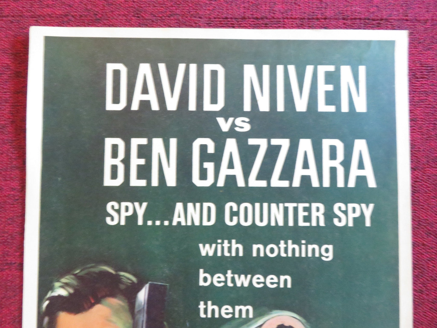 CONQUERED CITY US INSERT (14"x 36") POSTER DAVID NIVEN BEN GAZZARA 1965 Rendezvous Cinema Movie posters