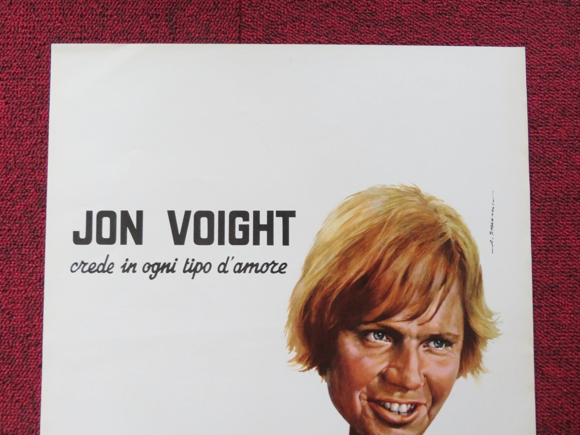 CONRACK ITALIAN LOCANDINA POSTER JON VOIGHT PAUL WINFIELD 1974 Rendezvous Cinema Movie posters