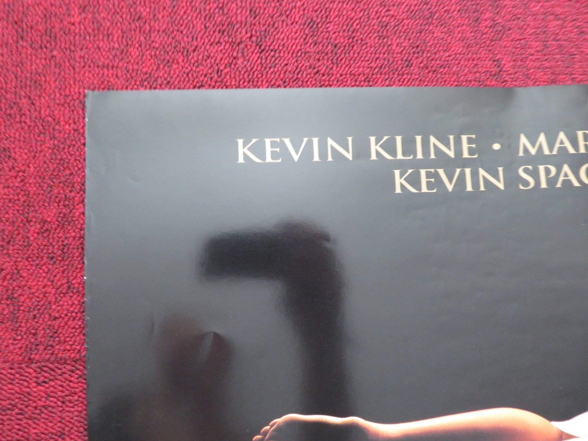 CONSENTING ADULTS FOLDED US ONE SHEET POSTER KEVIN KLINE REBECCA MILLER 1992 Rendezvous Cinema Movie posters