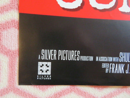 CONSPIRACY THEORY BRITISH QUAD (30"x 40") POSTER MEL GIBSON JULIA ROBERTS 1997 Movie posters