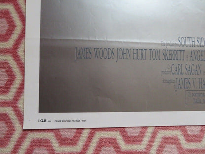 CONTACT ITALIAN 2 FOGLIO (55"x 39") POSTER JODIE FOSTER MATTHEW MCCONAUGHEY 1997 Movie posters