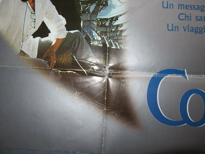 CONTACT ITALIAN 2 FOGLIO (55"x 39") POSTER JODIE FOSTER MATTHEW MCCONAUGHEY 1997 Movie posters