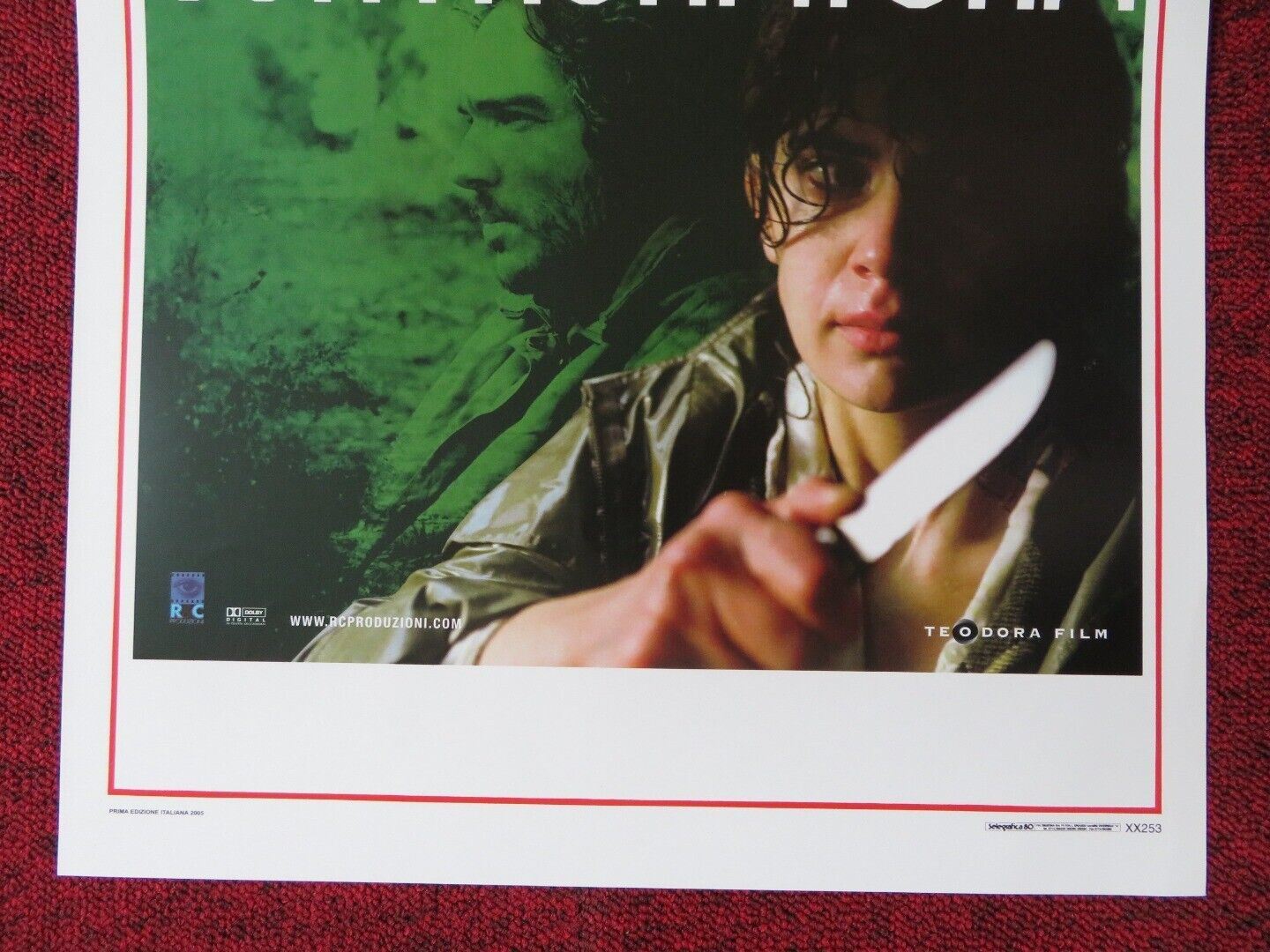 CONTRONATURA ITALIAN LOCANDINA (27.5"x13") POSTER ANDREA DI STEFANO 2005 - Rendezvous Cinema