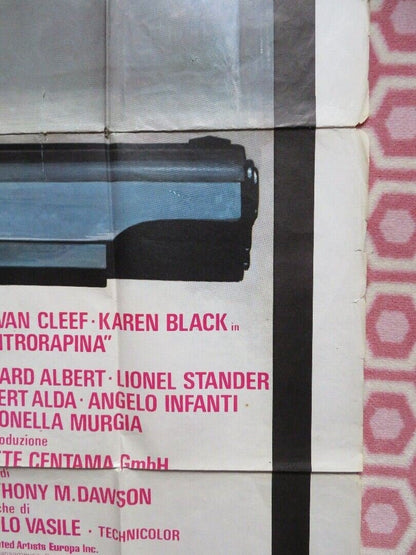 CONTRORAPINA / SQUEEZE ITALIAN 2 FOGLIO (55"x 39") POSTER LEE VAN CLEEF 1978 - Rendezvous Cinema