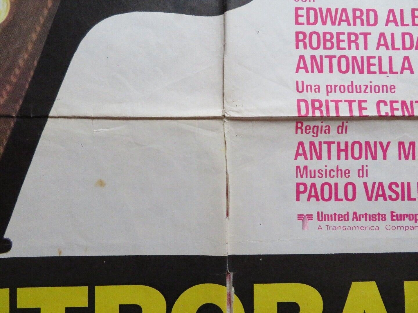 CONTRORAPINA / SQUEEZE ITALIAN 2 FOGLIO (55"x 39") POSTER LEE VAN CLEEF 1978 - Rendezvous Cinema