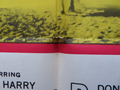 CONVICT STAGE FOLDED US ONE SHEET POSTER HARRY LAUTER DONALD BARRY 1965 Rendezvous Cinema Movie posters