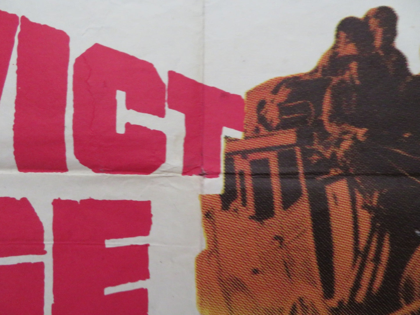 CONVICT STAGE FOLDED US ONE SHEET POSTER HARRY LAUTER DONALD BARRY 1965 Rendezvous Cinema Movie posters