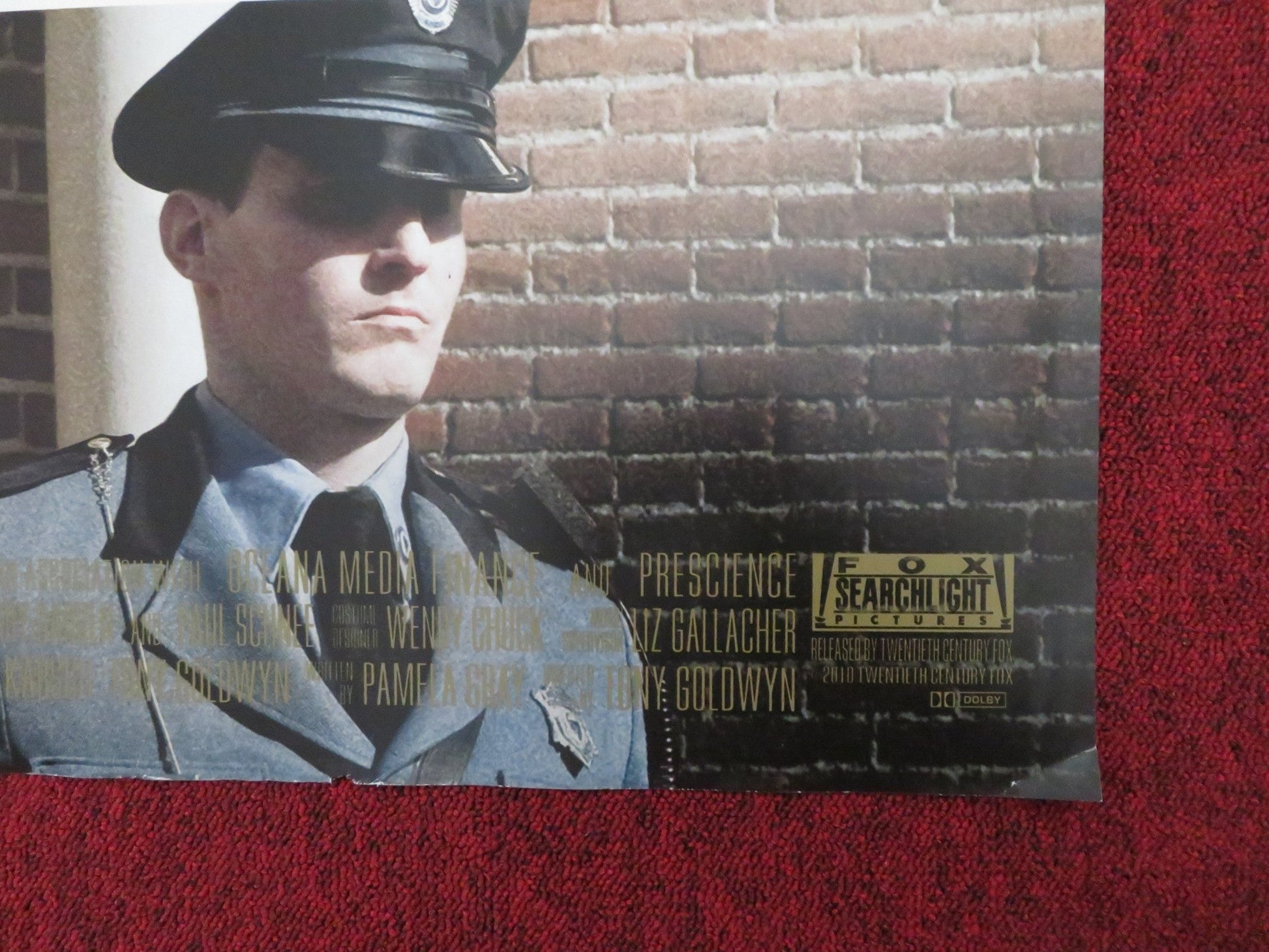 CONVICTION UK QUAD (30"x 40") ROLLED POSTER HILARY SWANK SAM ROCKWELL 2010 Rendezvous Cinema Movie posters