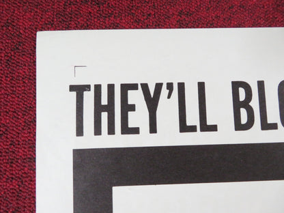 CONVICTS 4 FOLDED US ONE SHEET POSTER BEN GAZZARA STUART WHITMAN 1962 Rendezvous Cinema Movie posters