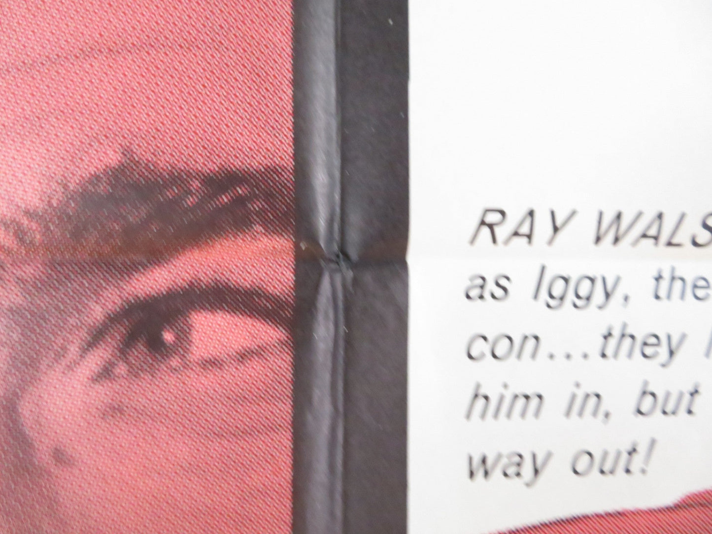 CONVICTS 4 FOLDED US ONE SHEET POSTER BEN GAZZARA STUART WHITMAN 1962 Rendezvous Cinema Movie posters