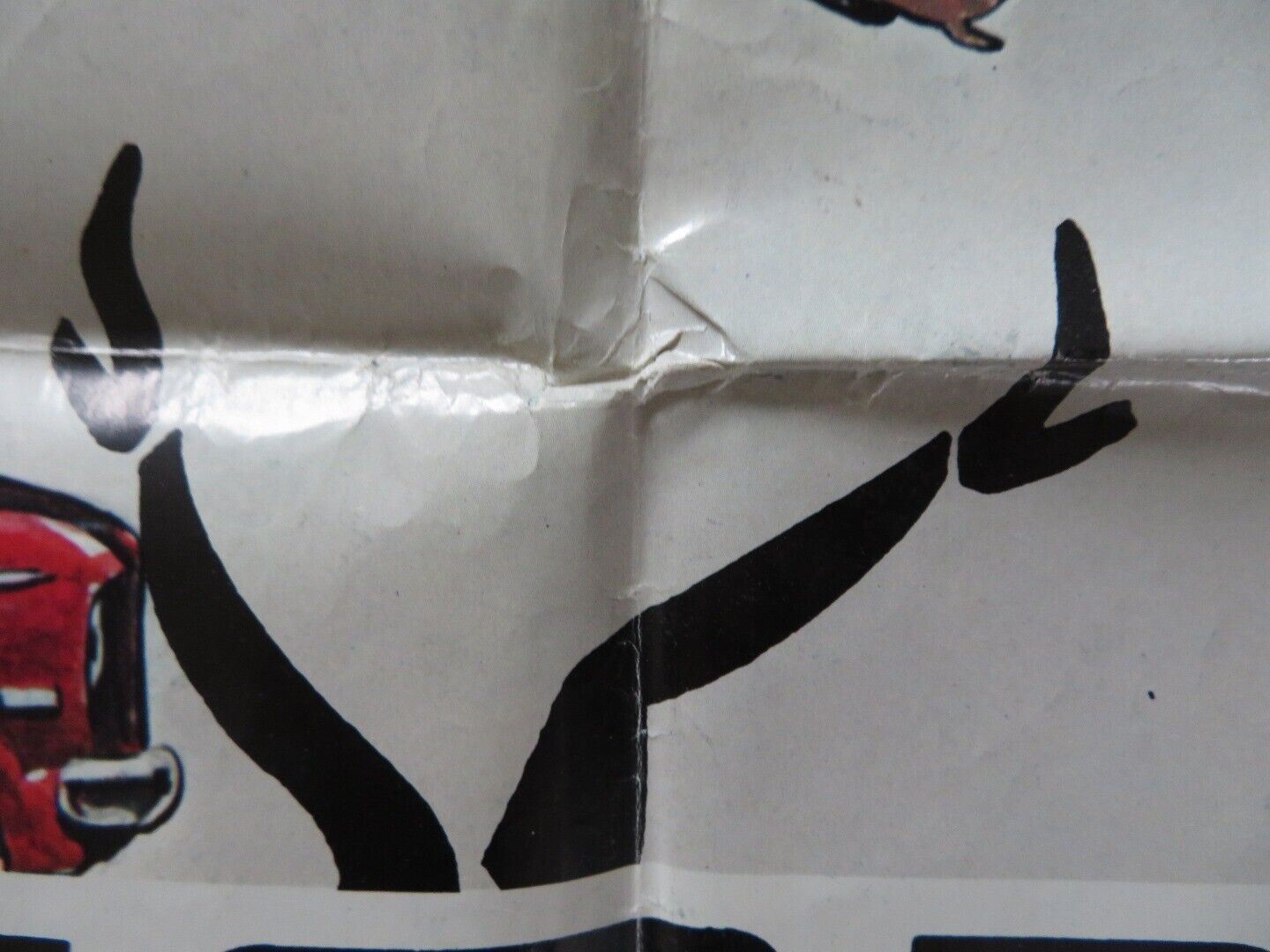 CONVOY BUDDIES FOLDED US ONE SHEET POSTER TERRENCE HALL BOB SPENCER 1977 Movie posters