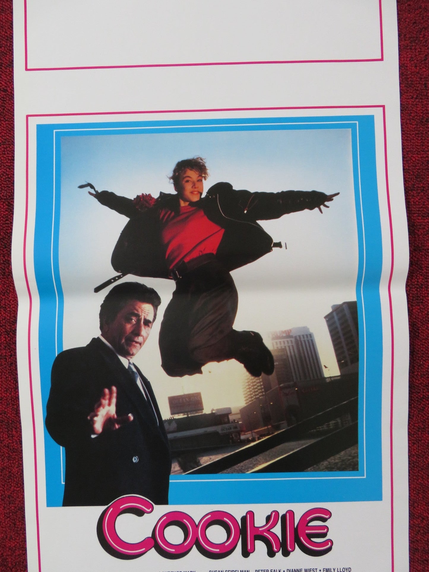 COOKIE ITALIAN LOCANDINA POSTER PETER FALK DIANNE WIEST 1989 Rendezvous Cinema Movie posters