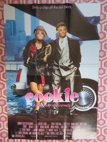 COOKIE US ONE SHEET POSTER PETER FALK DIANNE WIEST 1989 Movie posters
