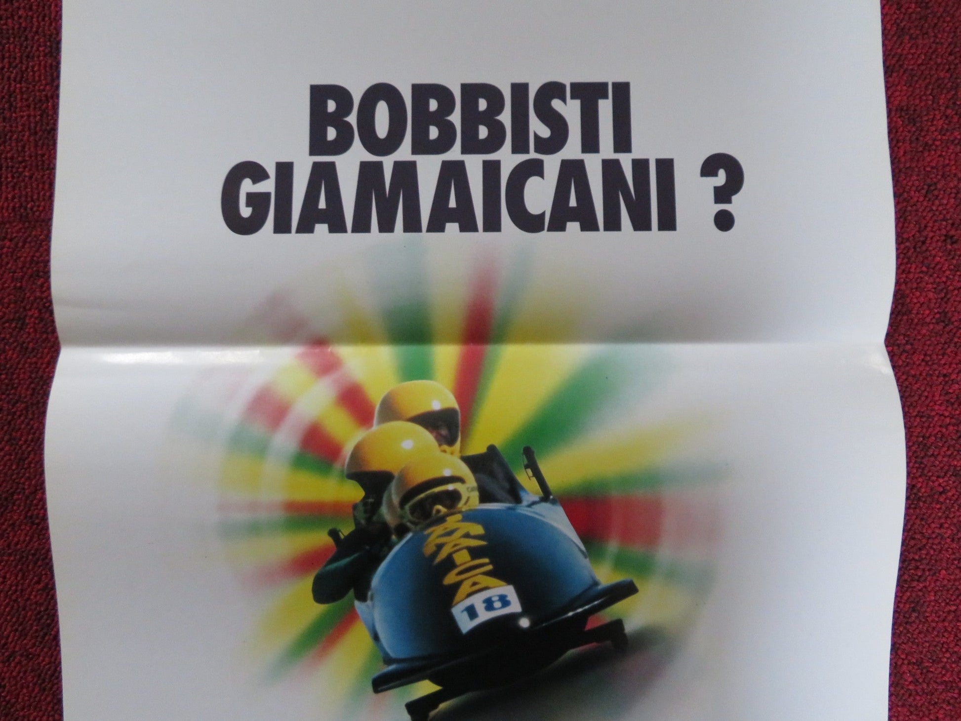 COOL RUNNINGS ITALIAN LOCANDINA POSTER JOHN CANDY DOUG E. DOUG 1993 Rendezvous Cinema Movie posters