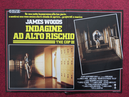 COP - A ITALIAN FOTOBUSTA POSTER JAMES WOODS LESLEY ANN WARREN 1988 Rendezvous Cinema Movie posters