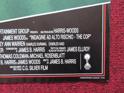 COP - B ITALIAN FOTOBUSTA POSTER JAMES WOODS LESLEY ANN WARREN 1988 Rendezvous Cinema Movie posters