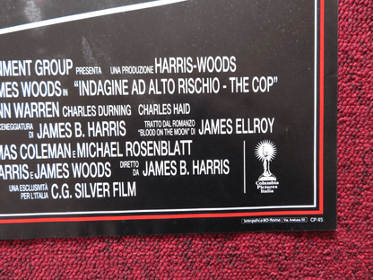COP - D ITALIAN FOTOBUSTA POSTER JAMES WOODS LESLEY ANN WARREN 1988 Rendezvous Cinema Movie posters