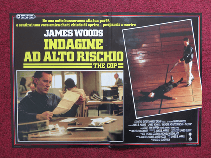 COP - E ITALIAN FOTOBUSTA POSTER JAMES WOODS LESLEY ANN WARREN 1988 Rendezvous Cinema Movie posters