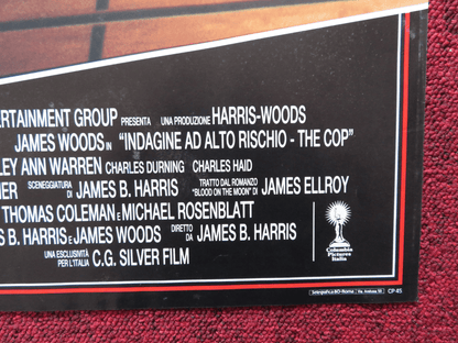 COP - E ITALIAN FOTOBUSTA POSTER JAMES WOODS LESLEY ANN WARREN 1988 Rendezvous Cinema Movie posters