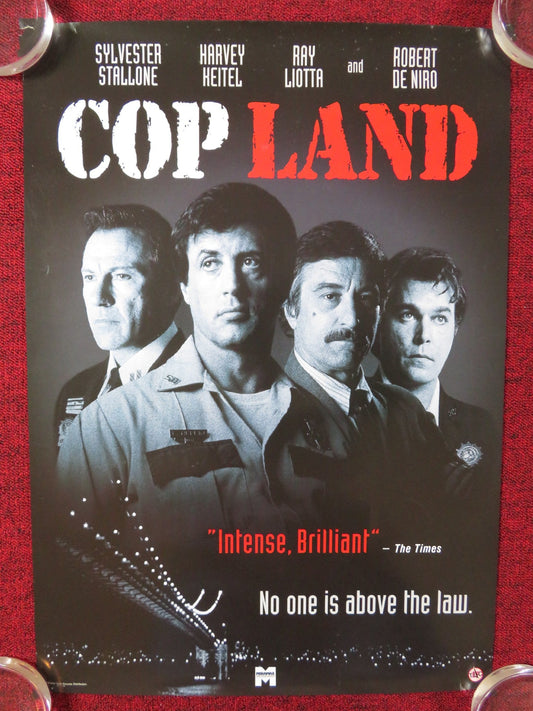COP LAND VHS VIDEO POSTER SYLVESTER STALLONE RAY LIOTTA 1997 Rendezvous Cinema Movie posters
