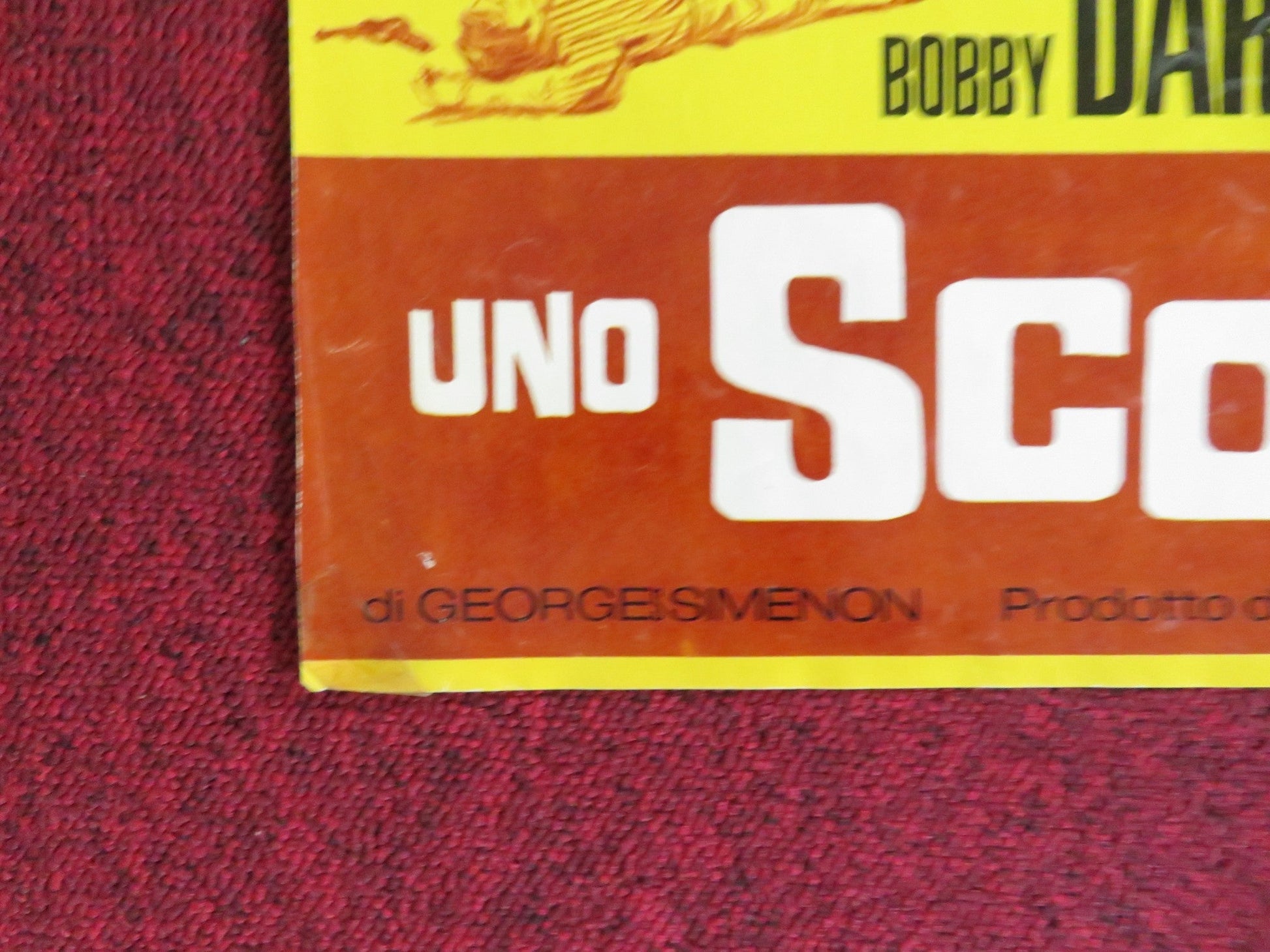 COP - OUT - C ITALIAN FOTOBUSTA POSTER JAMES MASON GERALDINE CHAPLIN 1967 Rendezvous Cinema Movie posters