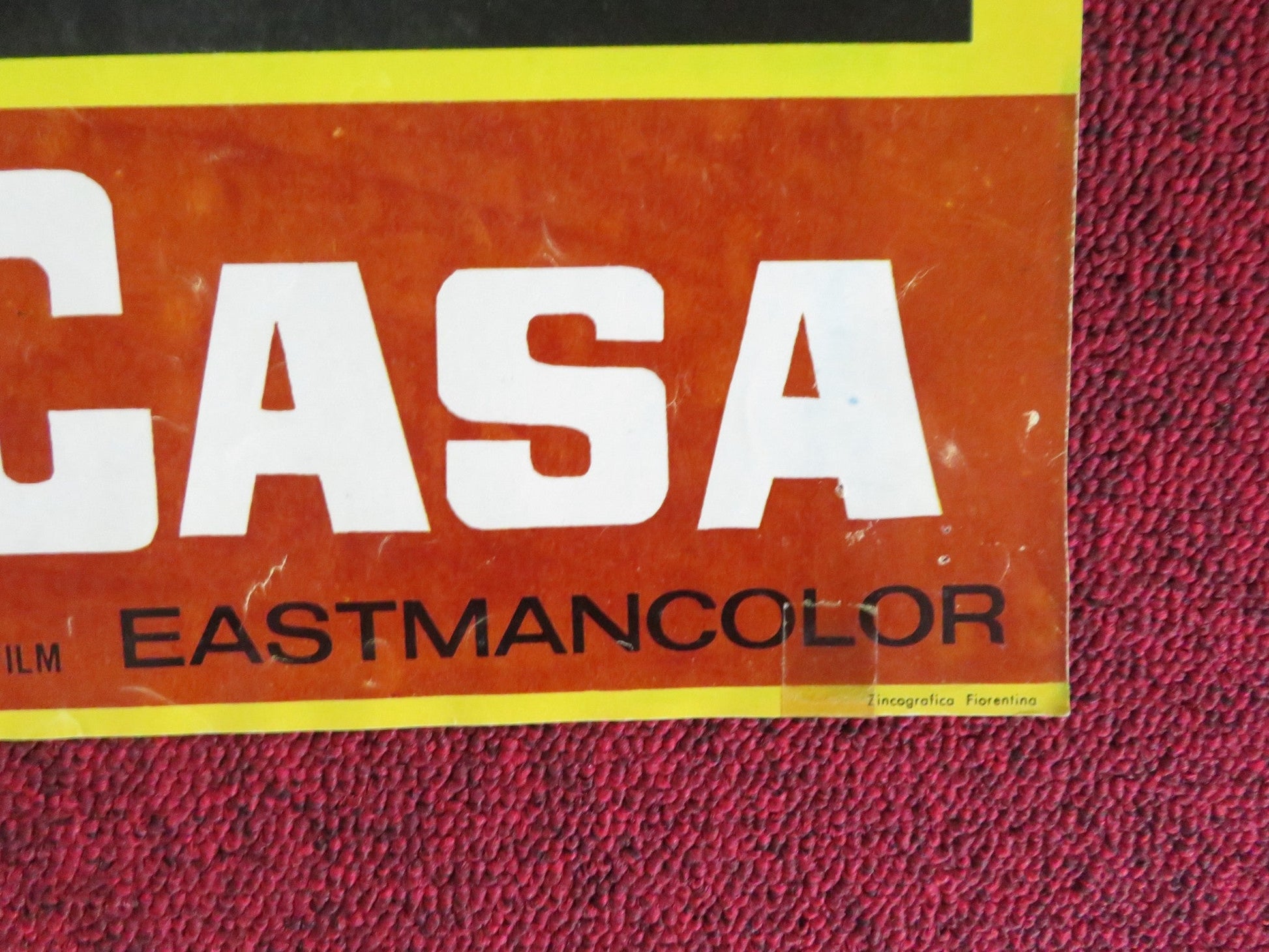 COP - OUT - F ITALIAN FOTOBUSTA POSTER JAMES MASON GERALDINE CHAPLIN 1967 Rendezvous Cinema Movie posters