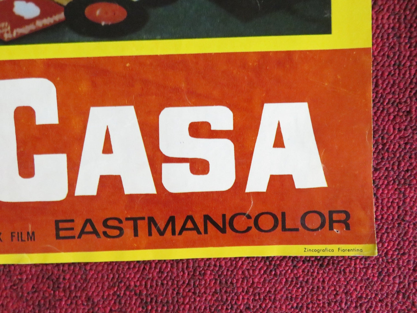 COP - OUT - G ITALIAN FOTOBUSTA POSTER JAMES MASON GERALDINE CHAPLIN 1967 Rendezvous Cinema Movie posters