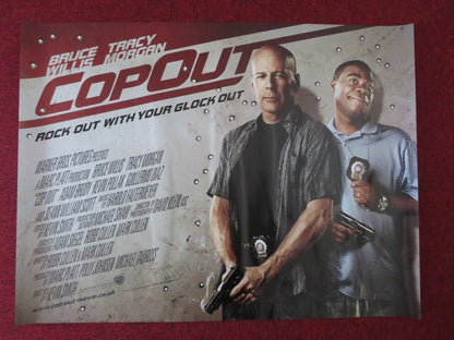 COP OUT UK QUAD (30"x 40") ROLLED POSTER BRUCE WILLIS TRACY MORGAN 2010 Rendezvous Cinema Movie posters