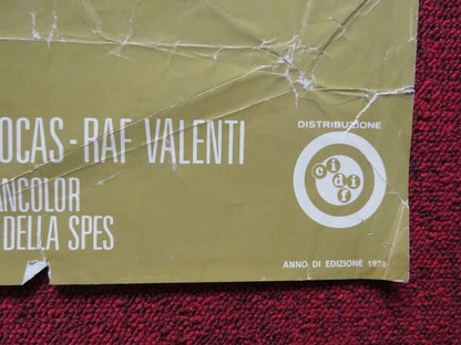 CORBARI ITALIAN FOGLIO ROLLED POSTER GIULIANO GEMMA TINA AUMONT 1970 Movie posters