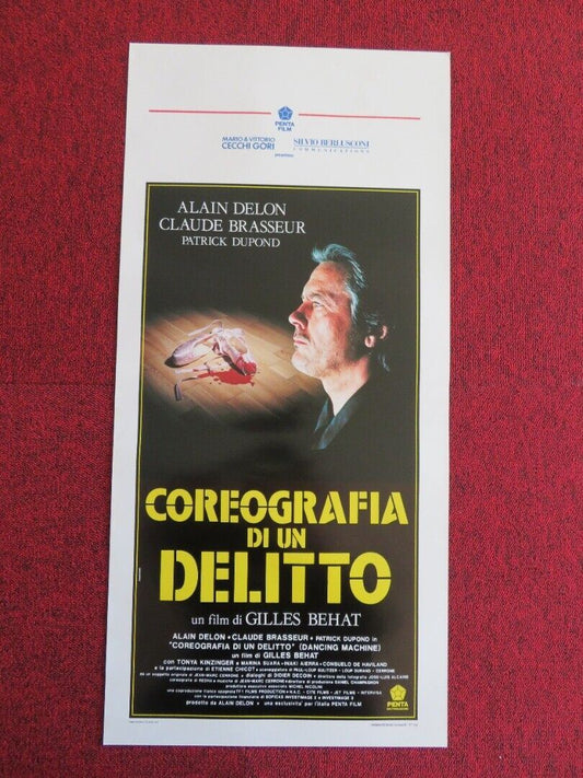COREOGRAFIA DI UN DELITTO ITALIAN LOCANDINA (27.5"x13") POSTER 1992 - Rendezvous Cinema