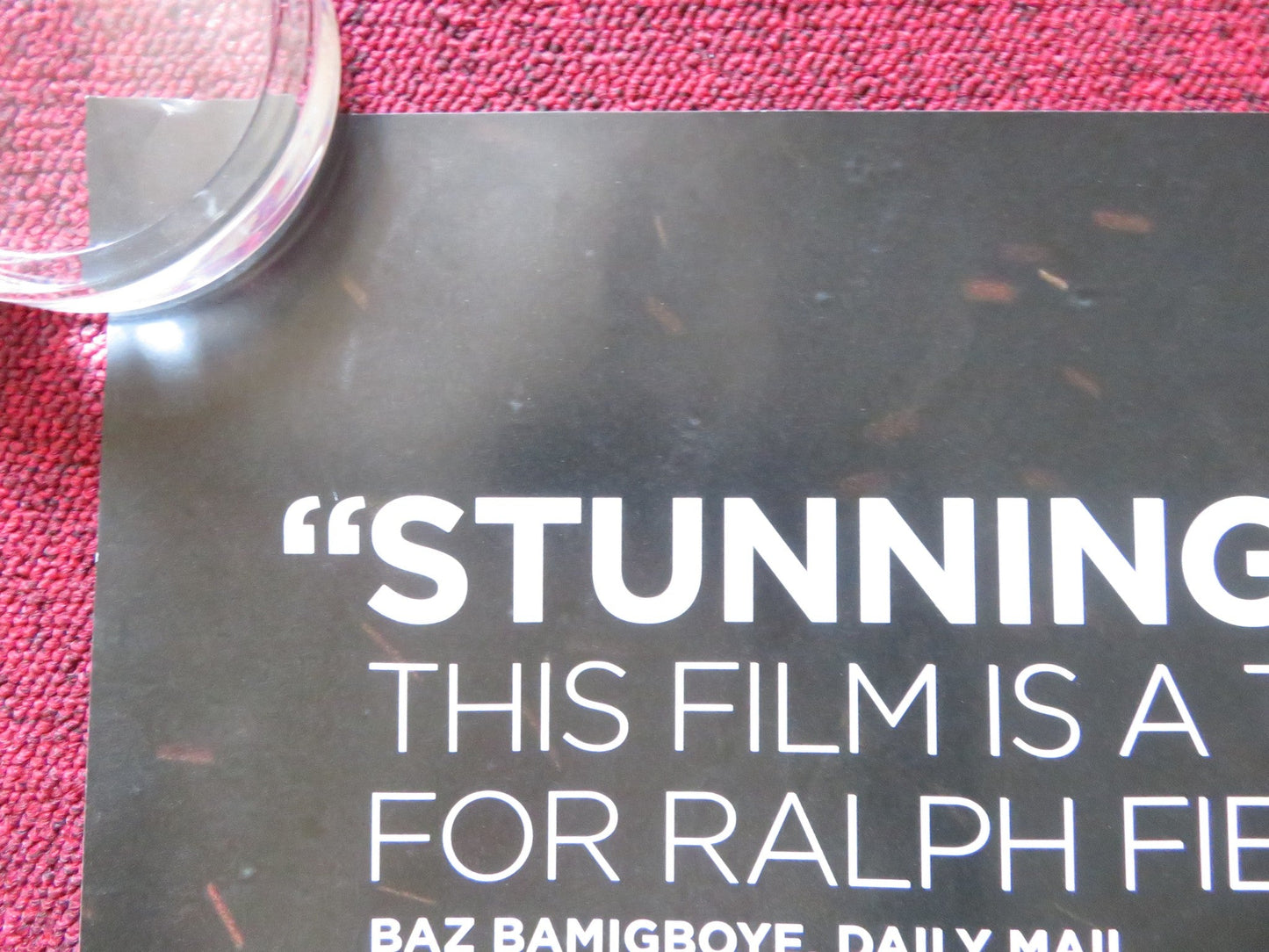 CORIOLANUS UK QUAD (30"x 40") ROLLED POSTER GERARD BUTLER RALPH FIENNES 2011 Rendezvous Cinema Movie posters