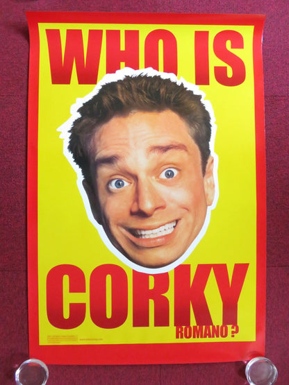 CORKY ROMANO US ONE SHEET ROLLED POSTER CHRIS KATTAN VINESSA SHAW 2001 Rendezvous Cinema Movie posters