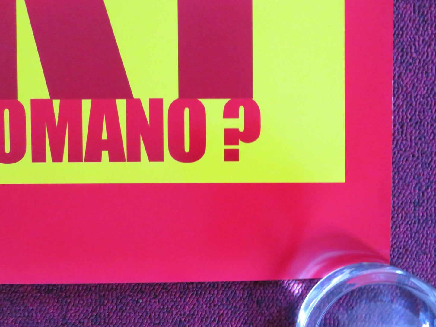 CORKY ROMANO US ONE SHEET ROLLED POSTER CHRIS KATTAN VINESSA SHAW 2001 Rendezvous Cinema Movie posters