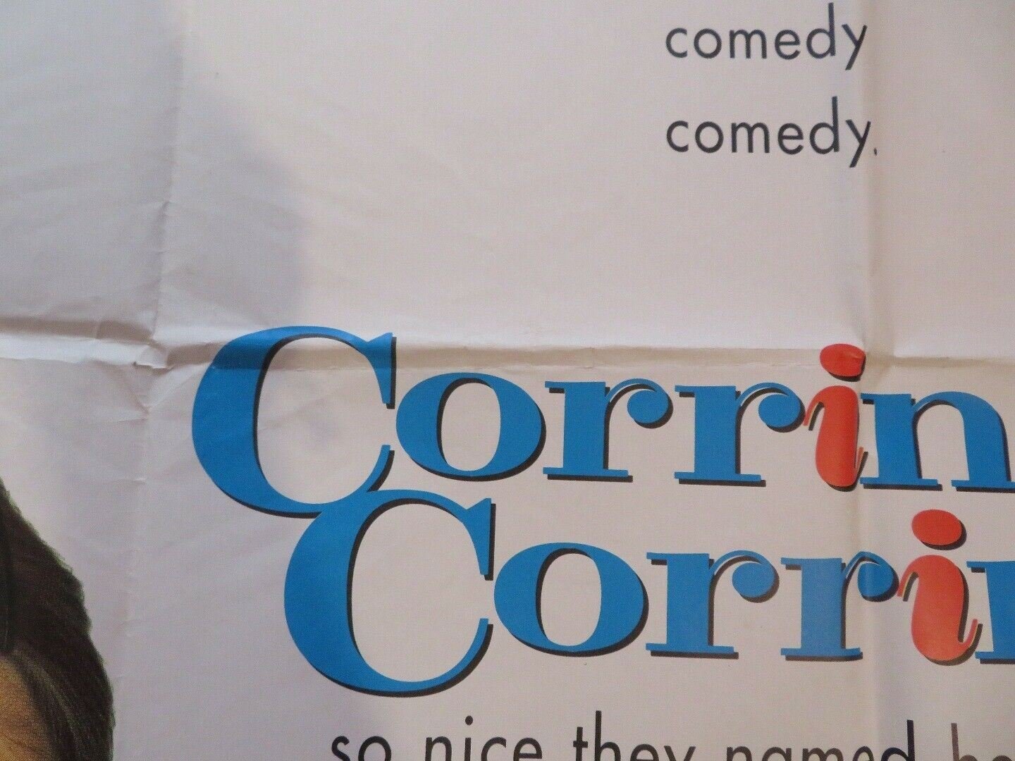 CORRINA, CORRINA BRITISH QUAD (30" x 40") POSTER WHOOPI GOLDBERG RAY LIOTA 1994 Movie posters